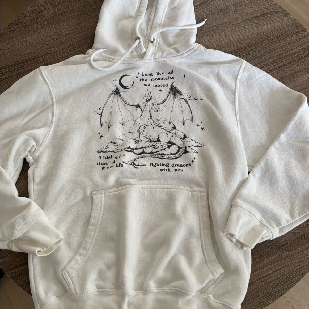 Taylor Swift Fighting Dragons With You Graphic Hoodie
